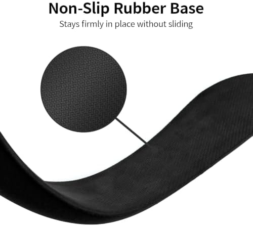 Bloss 2 Black Wrist Rest for Mouse & Keyboard, Ergonomic Wrist Support - Image 6