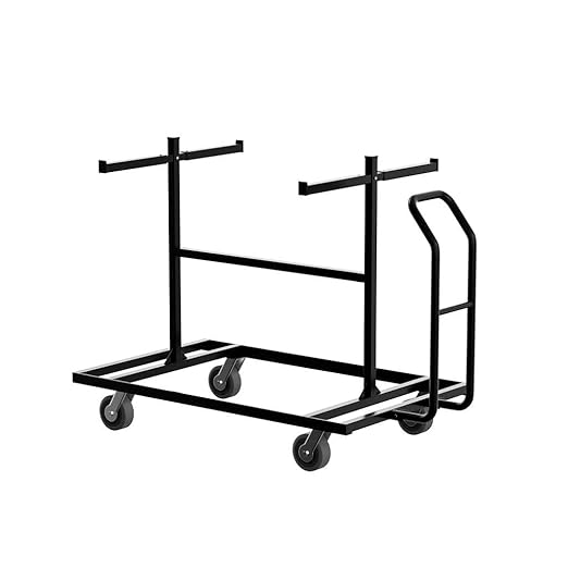 Angry Bull Barricades 30 Unit Capacity Storage Pushcart by Crowd+Control+Warehouse