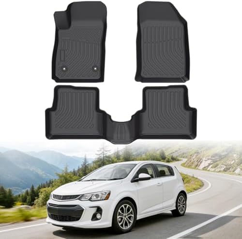 Floor Mats for Chevrolet Chevy Sonic 2012-2020 by Vehiwell