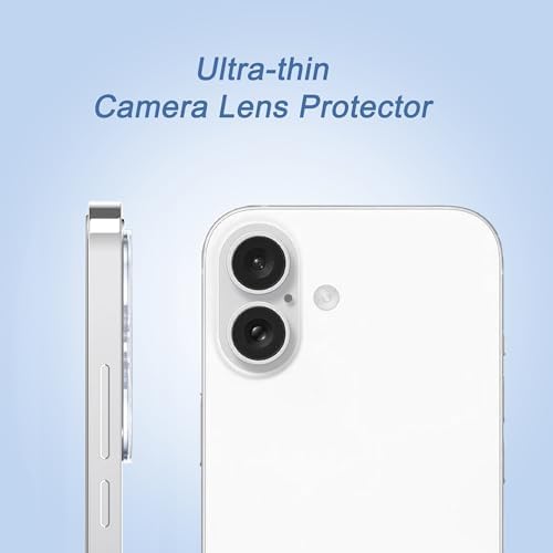 Ailun Screen Protector + Camera Lens Protector for iPhone 16, 3+3 Pack - Image 4