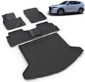 All Weather Car Floor Mats & Cargo Liner Set Fit for Mazda CX-5 2025 2024 2023 Floor Liners Trunk Liner CX5 Cargo Mat Accessories Black by VOUKIY