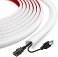 Silicone Cord Covers for Wires on Wall Cord Hider Self-Adhesive by EYAYEN