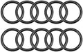 uxcell Nitrile Rubber O-Rings 8.5mm OD 6.5mm ID 1mm Width, Metric Nitrile Rubber Sealing Gasket, Pack of 10 by uxcell