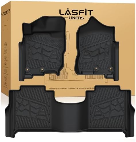 LASFIT Floor Mats for Nissan Titan Crew Cab 2017-2024 / Titan XD 2016-2024 by LASFIT