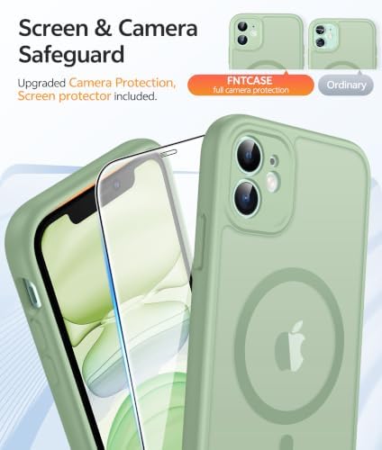 FNTCASE for iPhone 11 Phone Case, Fit for Magsafe, Full Camera Protection - Image 4