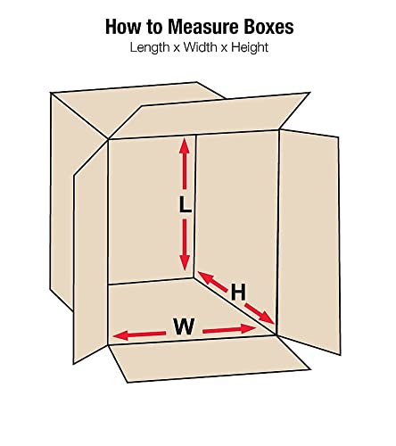 BOX USA Moving Boxes 13"L x 10"W x 13"H Medium 25-Pack | Corrugated Cardboard - Image 2