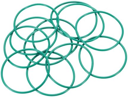 12pcs Fluorine Rubber O-Rings 58mm OD 53mm ID 2.5mm Width by Unknown