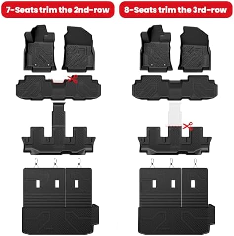 LASFIT Floor Mats & Cargo Mat for Subaru Ascent 2019-2026 - Image 2