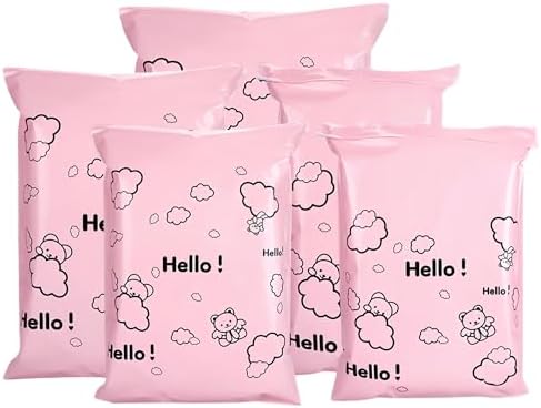 PABCK Poly Mailers Self Adhesive Shipping Envelope 50Pcs 7.87x11.8+1.97inch - Image 5