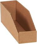Boxes Fast BFBINEB123K Open Top Bin Boxes, 3" x 12" x 4-1/2", Kraft (Pack of 50) by Boxes+Fast