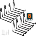 HUPBIPY Garage Hooks Heavy Duty, Large Square Wall Hooks by HUPBIPY