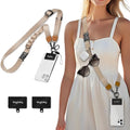 Icycay Phone Lanyard Crossbody Strap Neck Adjustable Teacher Women Gold by Icycay
