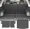 powoq Cargo Mat & Backrest Mats Compatible with 2017-2025 Jeep Compass by powoq