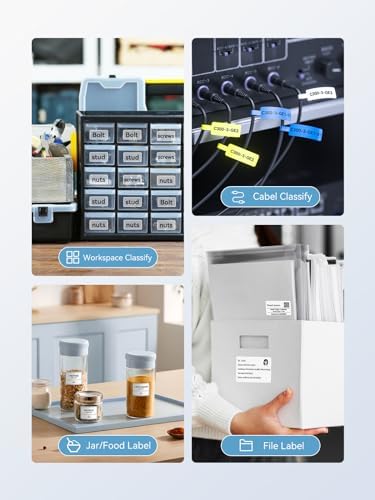 NIIMBOT B1 Label Maker Machine with Tape, 2Inch Thermal Label Printer - Image 2