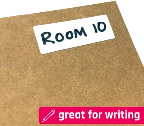 4" x 2", Labels Stickers for Storage Bins - Matte White (800 Pack) - Image 7