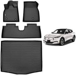 AIPOIL Custom Fit TPE Floor & Cargo Liners Ford Mustang Mach-E 2021-2026 by AIPOIL