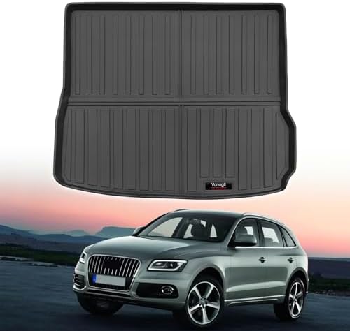 Custom for 2009-2017 Audi Q5 Cargo Mats Trunk Liner All Weather TPE Protection Mat Accessories (for 2009-2017 Audi Q5) by Yonugli