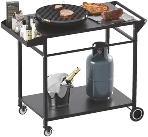 Koutemie Outdoor Grill Table Cart for Blackstone Griddle 17 Inch or 22 Inch by Koutemie