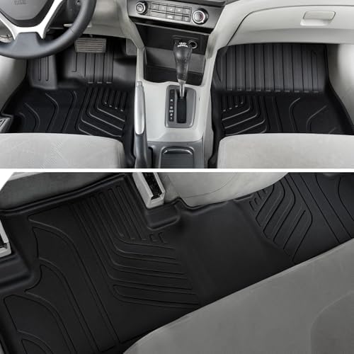 Floor Mats for 2012-2015 Honda Civic Sedan Accessories - Image 4