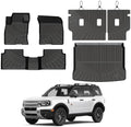 Bronco Floor Mats - Car Mats for Ford Bronco Sport 2021-2026 (Only for Sport) 4-Door, All Weather Floor Mats and Cargo Liner with Backrest Mat for Bronco Accessories, Heavy Duty Rubber Mats by cartist