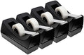 Business Source Standard Desktop Tape Dispenser, Black, 1 in (BSN32954) (Pack of 24) by BusinessSource
