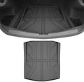 Cargo Liner Compatible with Cadillac CT5 CT5-V 2020-2025 2026 Weather-Resistant Trunk Mats for Cars with Raised Lip Non-Slip Car Rear Trunk Mat Tray Pad Boot by AOMSAZTO
