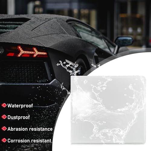 Ziciner 2PCS Car Registration and Insurance Holder, 5.2"× 4.7" Premium Auto Glove Box Organizer with Closure, Essential Vehicle Document Holder for Card, Driver License (White) - Image 4