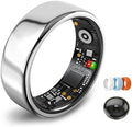 Smart Ring for Women Men,Fitness Tracker Ring,Heart Rate,Blood Oxygen,Step Tracker,Sleep Tracker,Meditation Assistance,No Subscription Fee,IP68 Waterproof,2026 New Holiday Gifts (Silver 13) by Osawalla