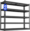 48" W Garage Shelving Heavy Duty 5-Tier Storage Shelves 3030LBS by VDEVY