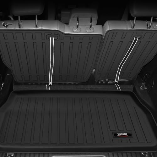 Custom All Weather TPE Cargo Mats Trunk Liner for 2017-2026 Chrysler Pacifica/2020-2026 Voyager Accessories (for 2017-2026 Chrysler Pacifica/2020-2026 Voyager) - Image 2