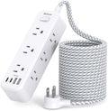 Mifaso Extension Cord with Multiple Outlets 15FT, 13-in-1 Long Power Strip by Mifaso