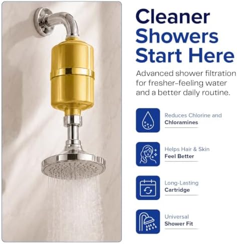 Crystal Quest Shower Filter, Removes 99% Chlorine, Chloramines & VOCs - Image 4