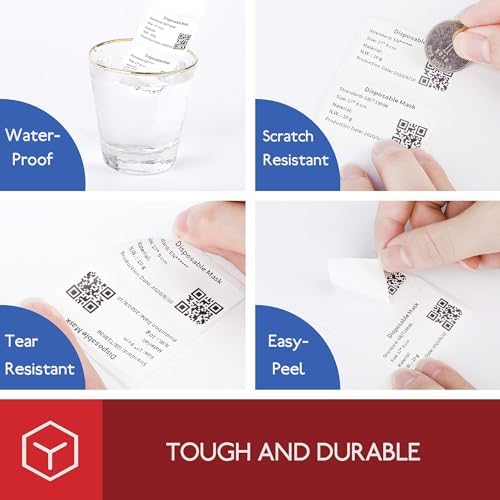 Phomemo [3x90 pcs] M110 Original Labels- 1.97''x3.15''(50x80mm) - Image 5
