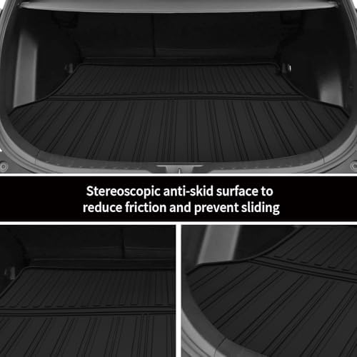 Custom All Weather TPE Cargo Mats Trunk Liner for 2013-2018 Toyota RAV4 Accessories (for 2013-2018 Toyota RAV4) - Image 2