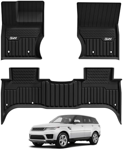 3W Floor Mats for Range Rover Sport 2014-2022 (Not for Discovery Sport) by 3W