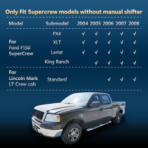 Floor mats for Ford F150 SuperCrew Cab 2004-2008 - Image 3