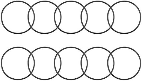 uxcell Nitrile Rubber O-Rings 67.3mm OD 62mm ID 2.65mm Width, Metric Nitrile Rubber Sealing Gasket, Pack of 10 by uxcell