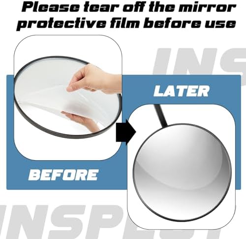 Barydat 4 Pack 12 Inch Under Vehicle Inspection Mirror - Image 4