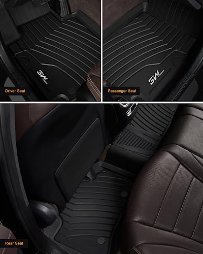 3W Floor Mats & Cargo Liner Fit for Mercedes Benz GLC 2016-2022 - Image 3