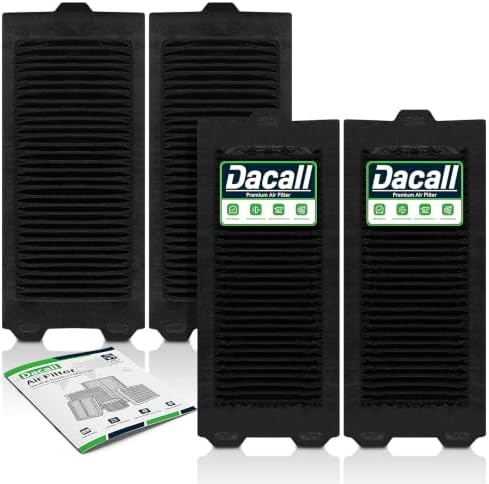 4Pcs HV Battery Cooling Air Intake Filter for Toyota Highlander Hybrid by Dacall