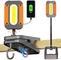 Molrebe Rechargeable Clamp Work Light, 3000LM, Magnetic, Telescopic, 1 Pack by Molrebe