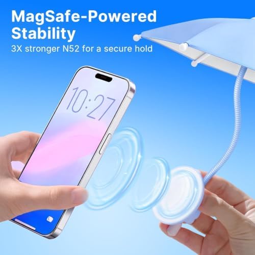 Phone Umbrella for Sun Shade Magnetic Universal Thumbs Anti-Glare Umbrella - Image 4