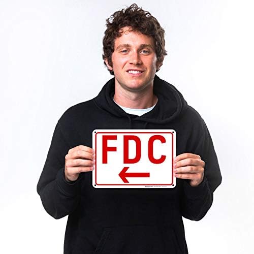 FDC Left Arrow Sign, - Image 2