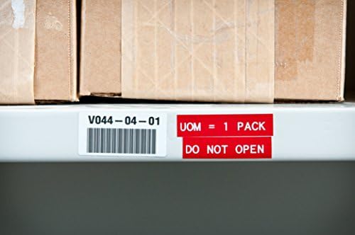 Brady Authentic (M21-750-595-RD) All-Weather Vinyl Label for Indoor/Outdoor ID, Lab and Equipment Labeling, White on Red- For M210, M210-LAB, M211, BMP21-PLUS and BMP21-LAB Printers, .75" W, 21' L - Image 4
