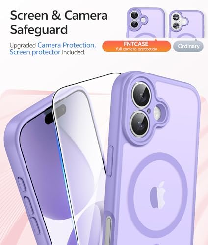 FNTCASE for iPhone 17 Case, Compatible with Magsafe, Glass Screen Protector - Image 4