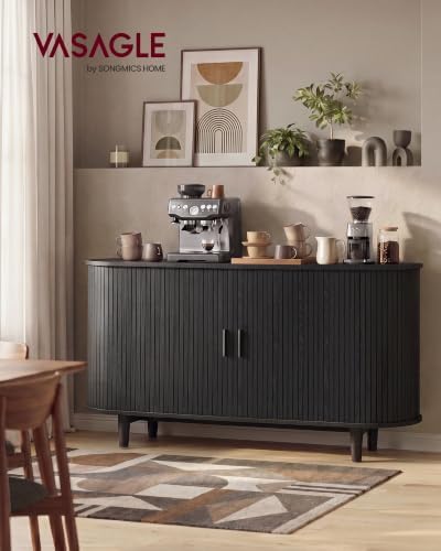 VASAGLE Storage Cabinet, Sideboard with Adjustable Shelves - Image 2