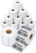 2.25" X 1.25" Direct Thermal Labels (12000 Count, 12 Rolls) by AegisAdhesives