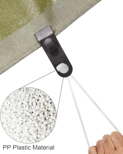 ABINLIN Small Bungee Cords with Hooks Heavy Duty 6 Inch 25 Pcs White - Image 3
