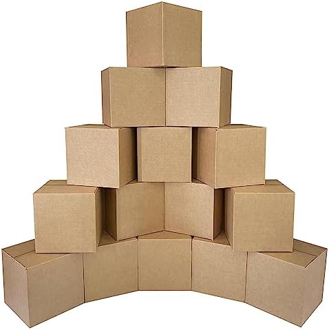 Corrugated Heavy Duty Boxes, 16 x 16 x 16 inch, 15 Pack - Image 5