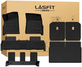 LASFIT Floor Mats for Rivian R1S 2022-2024, with Cargo & Backrest Mats by LASFIT